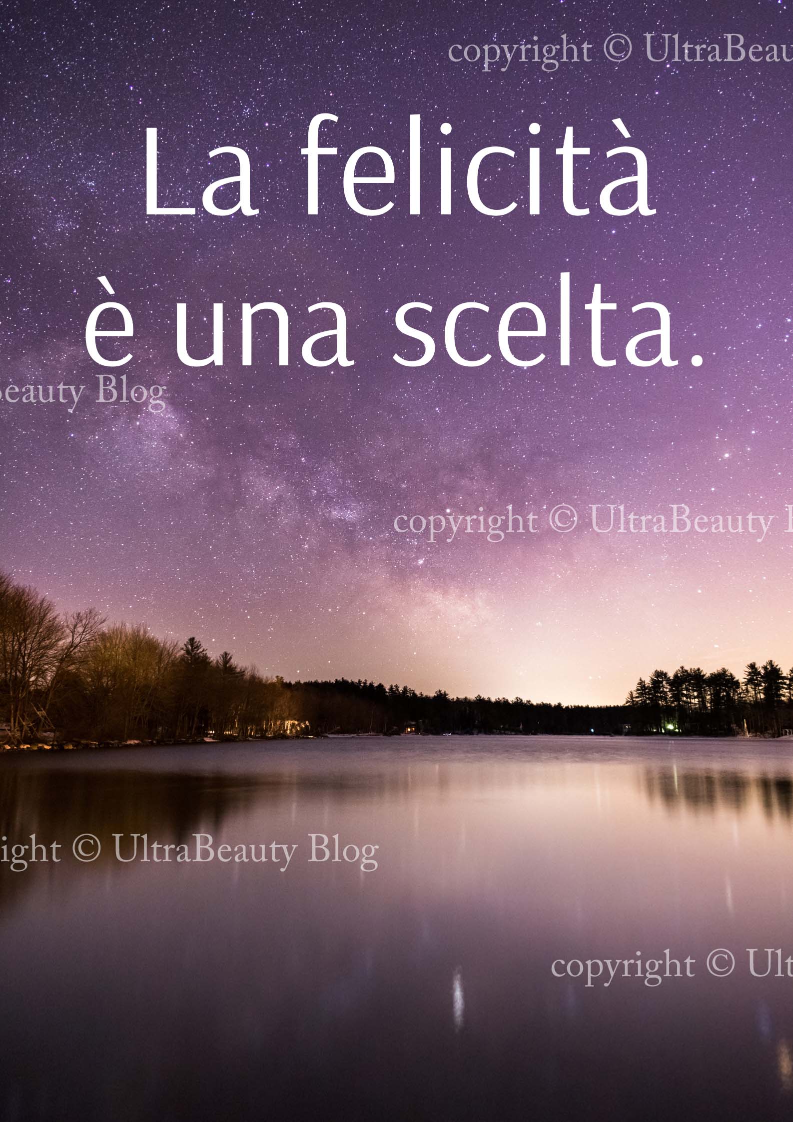 Poster motivazionale sulla felicità